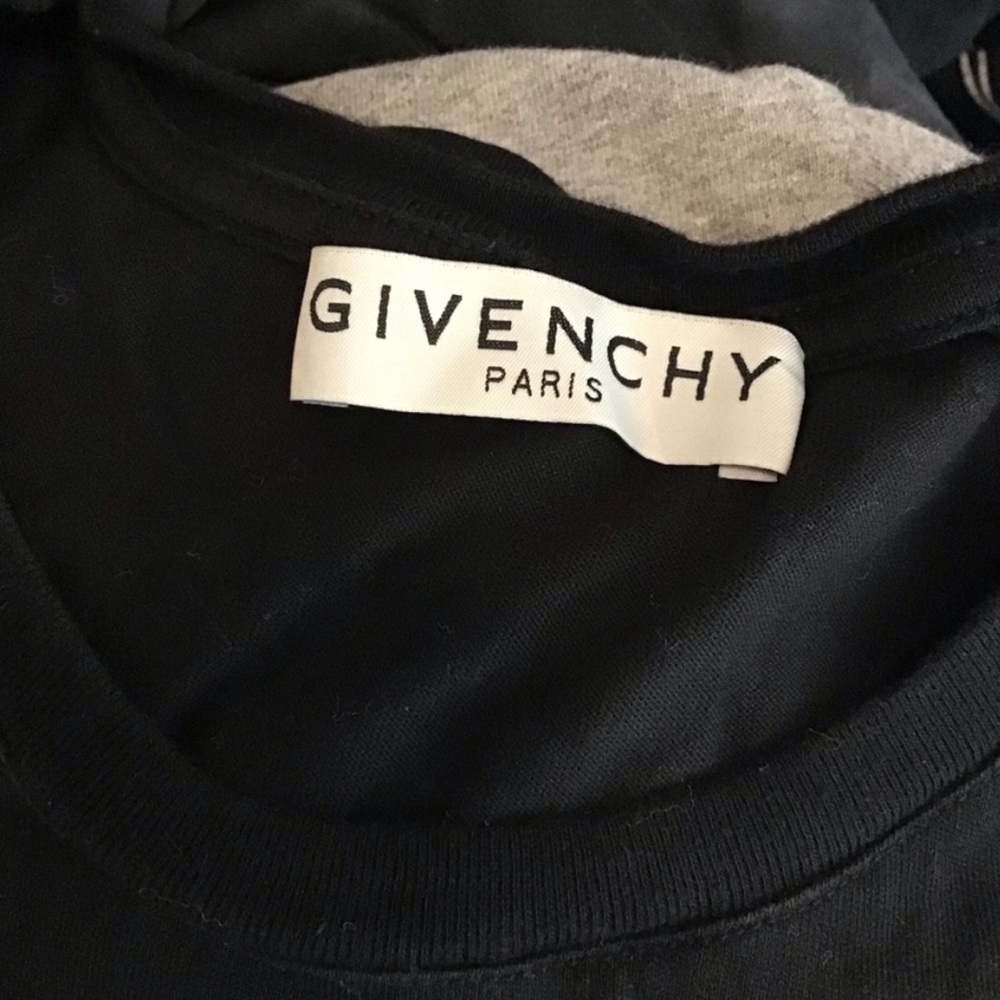 Givenchy Cotton T Shirt Cotton Crewneck Graphic Top - Picture 11 of 12